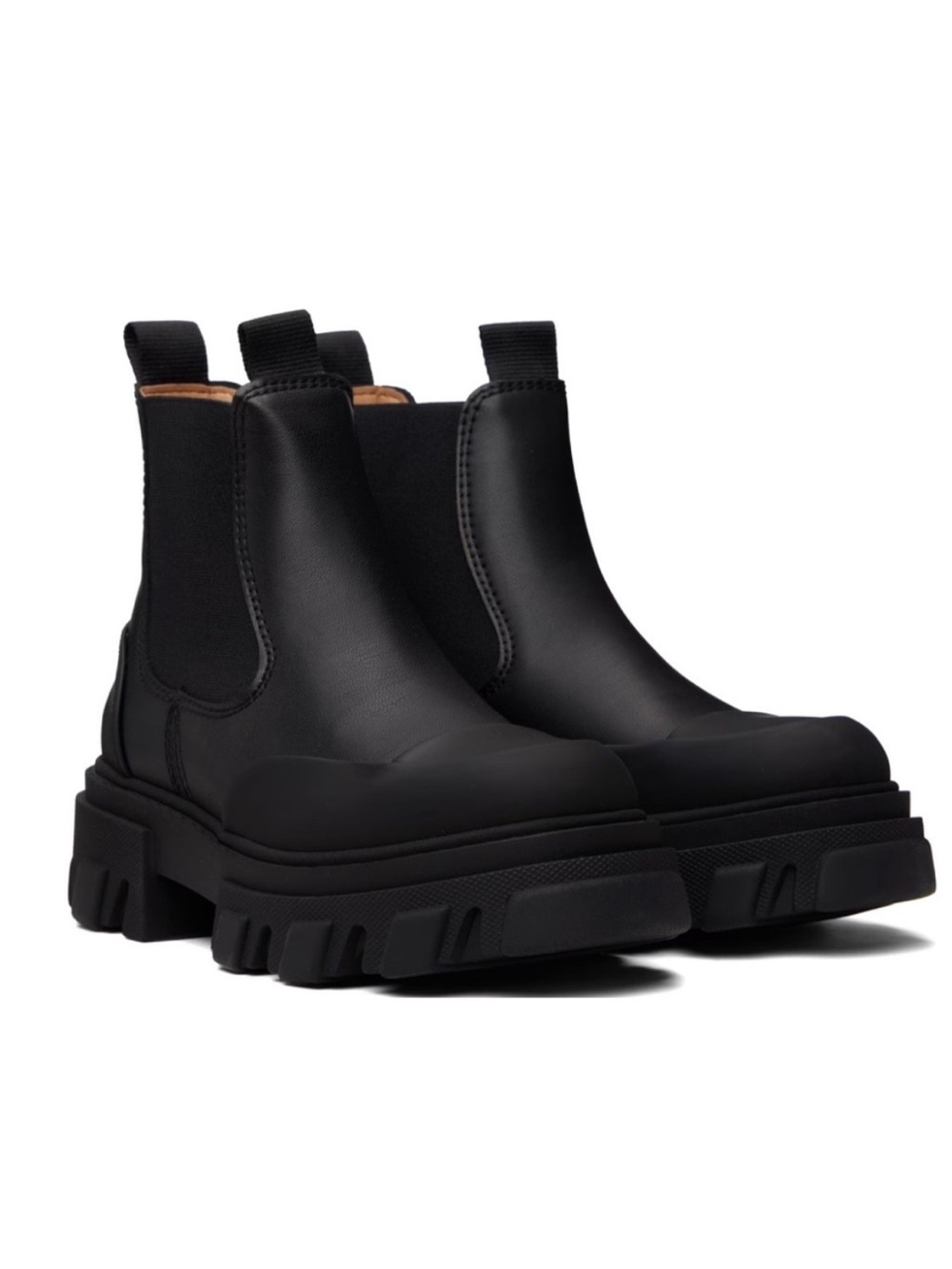 Ganni Women’s Size 38 (US 8) Never worn. Black Chunky Chelsea Boot - Picture 4 of 10